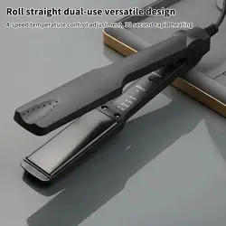 Dual - Action Ceramic Styling Tool for Smooth Curls and Waves (Straight hair)