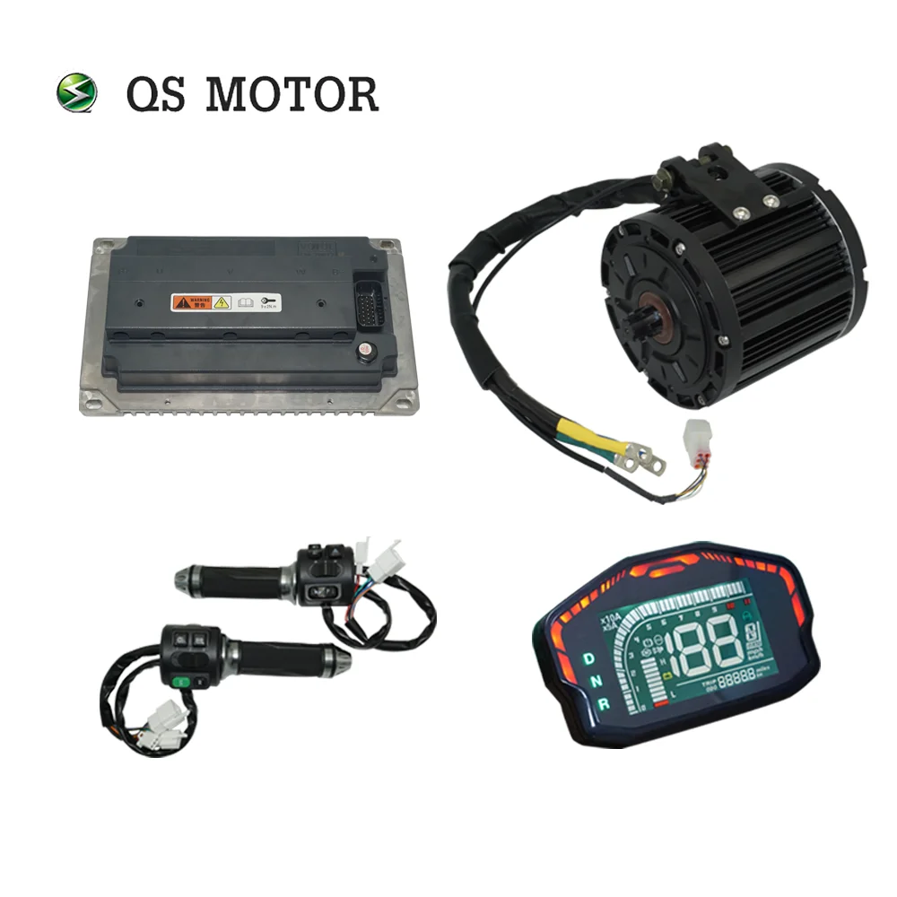 

Средний приводной вал двигателя QS Motor QS138 3000 Вт 70H V1 с VOTOL EM200-2SP CAN контроллер, комплект для преобразования электрического велосипеда