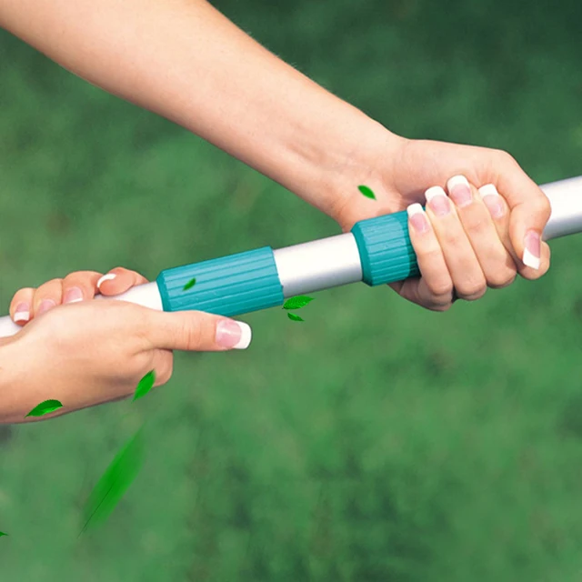 Professzionális Medence Skimmer Nettó Úszómedence -Levél Háló Alumínium Pólusú Kézi Pólus A Medencékhez - Image 2