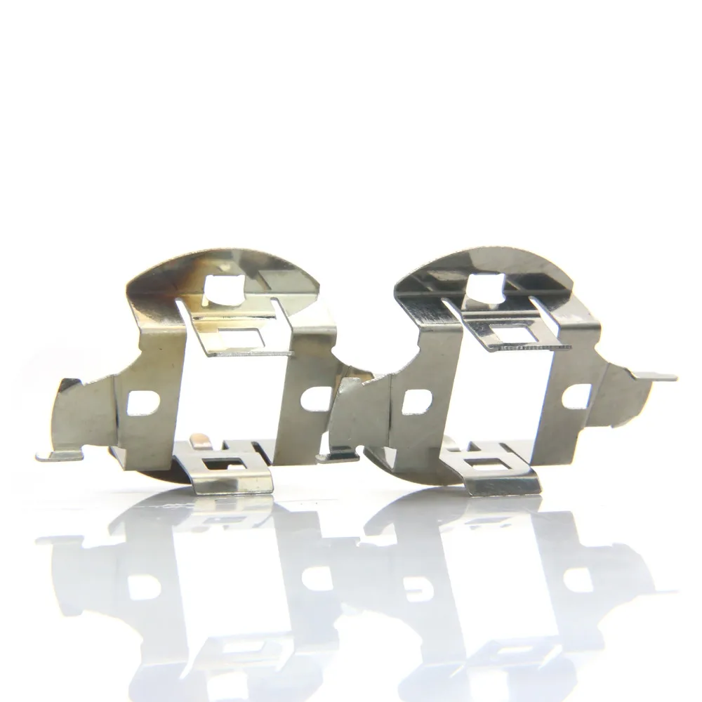 2pcs HID Bulb Holder Adapter Headlight Retainer Clip H022 For Sagitar