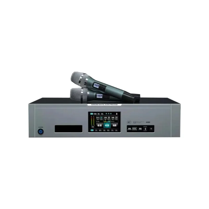 

Professional KTV Pre-effector Household Reverberator Karaoke Anti-howling Audio Processor USB