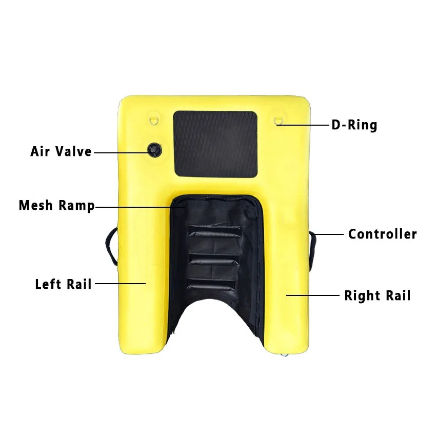 High Quality Inflatable Water Ramp Inflatable Floatation Dog Ramp For Pups To Easily Get Out Of The Water