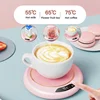 USB Cup Warmer Coffee Mug Heating Coaster 3 Temperature Setting Thermostatic Hot Plate Milk Tea Water Heating Pad Cup Heater 1