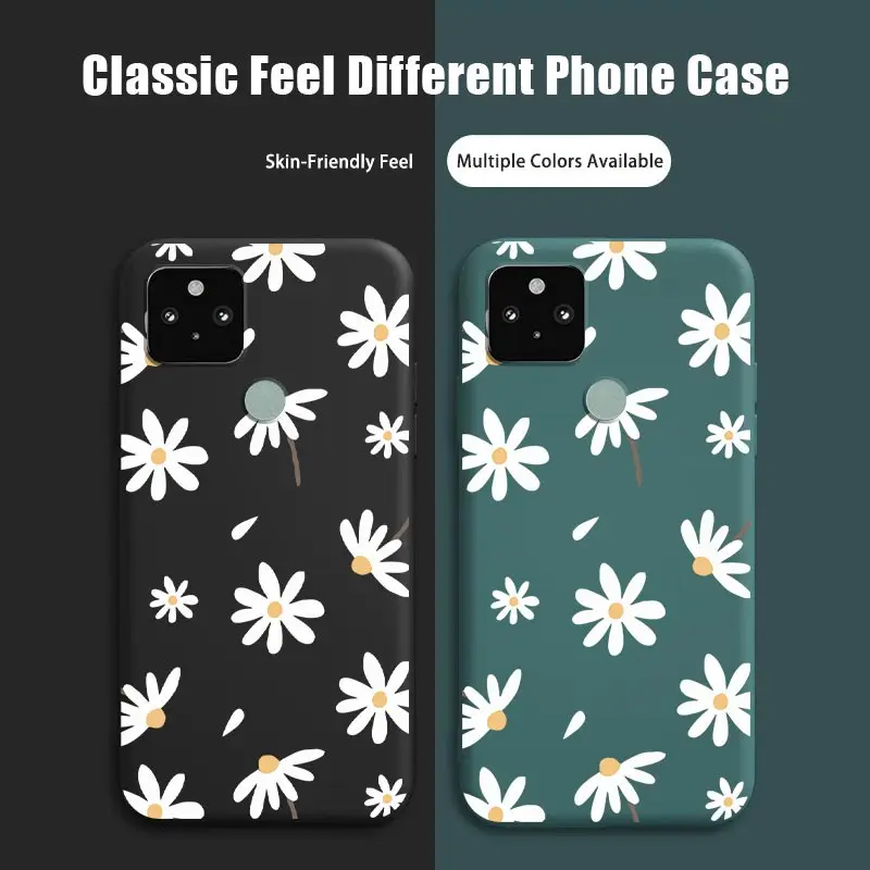 Sunflower White Silicone Bracelet Phone Case