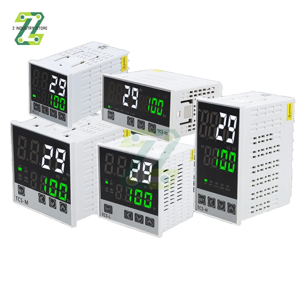 

Temperature Controller PID Digital Temperature Controller Relay Output Thermostat AC100-240V Temperature Control Switch