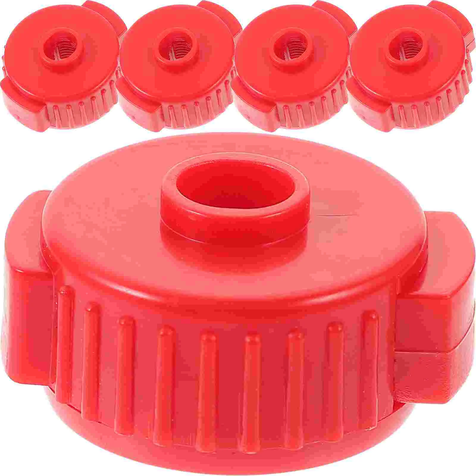 

5 Pcs Cymbal Quick Release Cap Installation Nuts Drum Parts Fixing Plastic Assembly Accessories