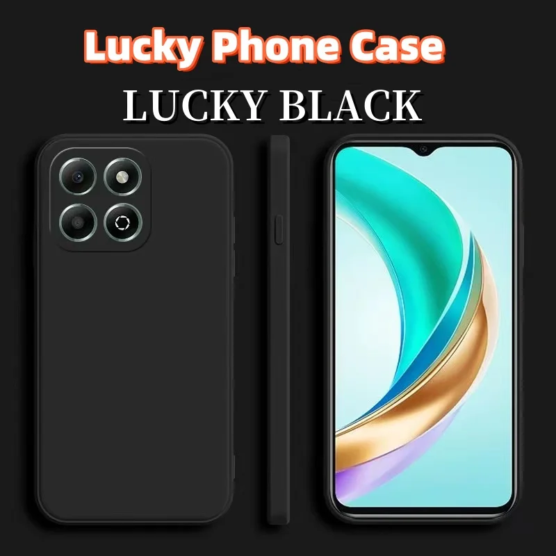 Noble Fashion Solid Color Shockproof Protective Liquid Silicone Phone Case