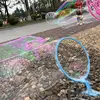 6Pcs Bubble Stick Jumbo Big Bubble Wand Outdoor Toy for Toddler Handhold Bubble Maker Children’s Bubble Toy Summer Favor 3