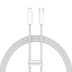Baseus 20W Fast Charging USB - C to Lightning Cable - 1m (White)