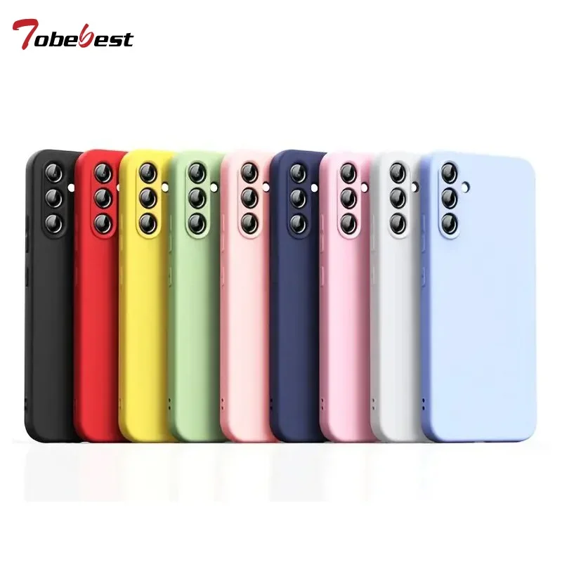 Candy Solid Color Silicone Matte Soft TPU Phone Case