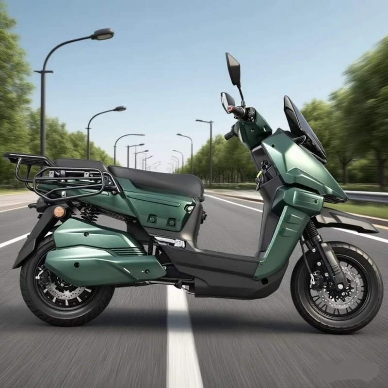 SXLL Customizable logo 72V20A two-wheel 90/90-12 1200 watt electric motorcycle adult headlights electric motorcycle