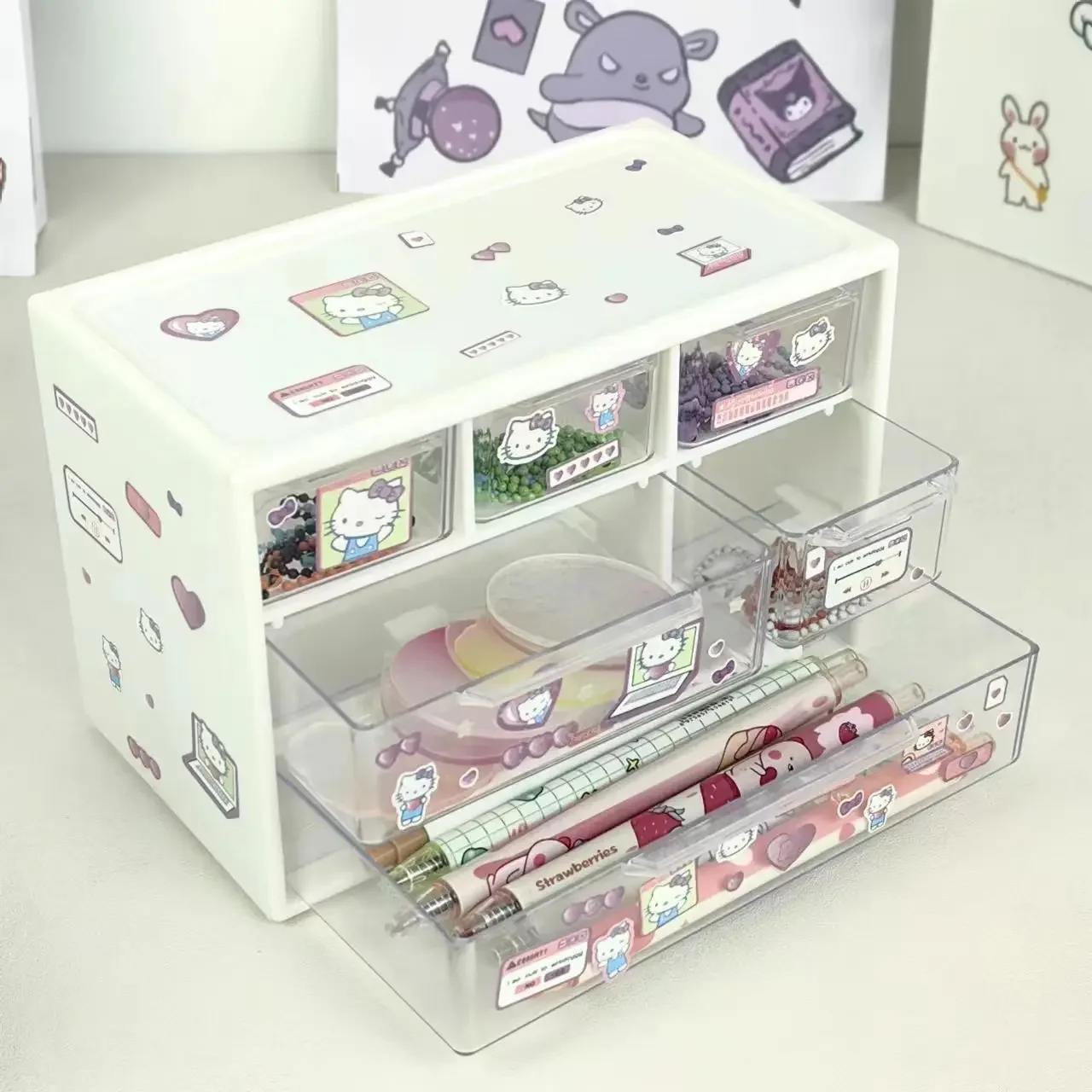 Aliexpress Hello Kitty Toy Box Storage Sanrio My Melody Cartoon