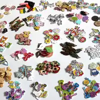 40-50Pcs Mixed Style Wood buttons Apparel Buttons For Crafts Clothes Scrapbooking Decorative Handicraft DIY Accessories L-3 1