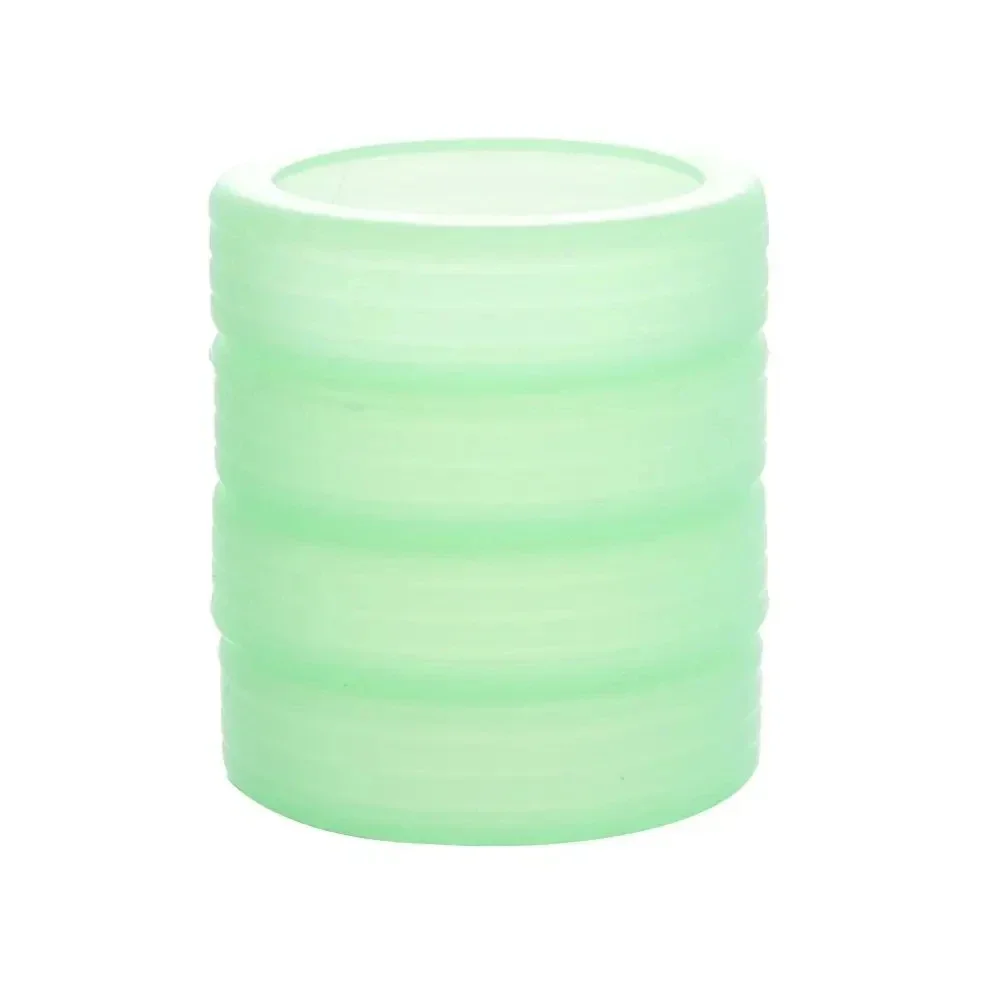 8Pcs Silicone Luminous Luggage Wheels Protector Noise Wheels Guard Cover Luggage Accessories Suitcase Protection Cover