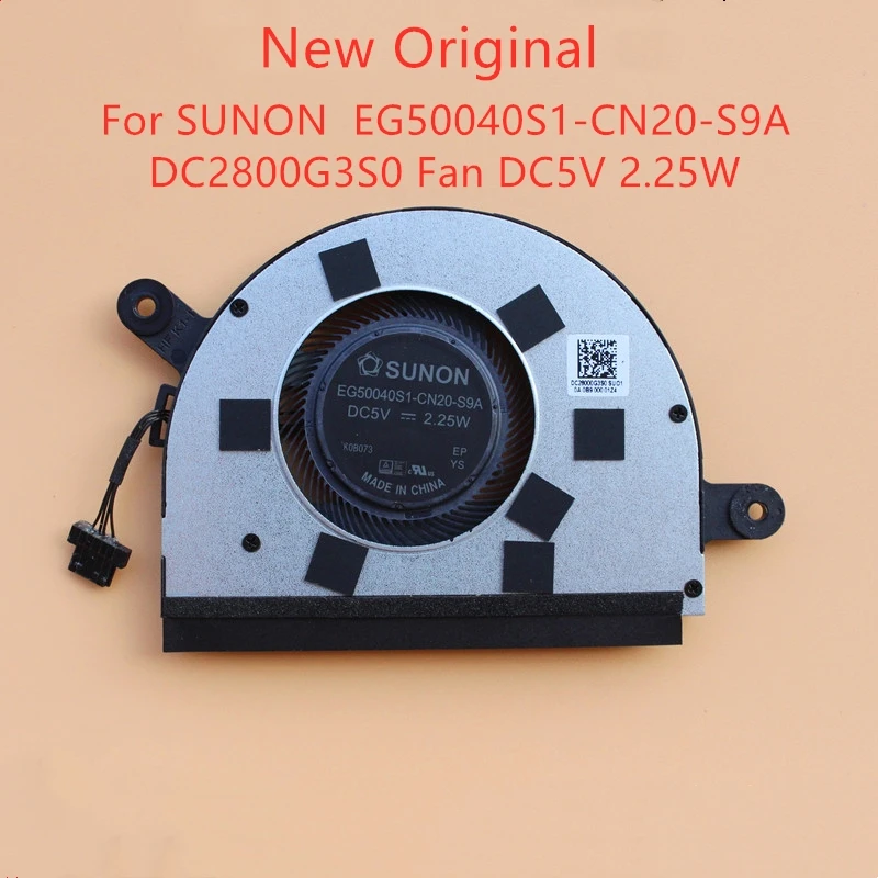 

Новый оригинальный вентилятор охлаждения процессора ноутбука для модели SUNON EG50040S1-CN20-S9A DC2800G3S0 вентилятор DC5 V 2,25 W