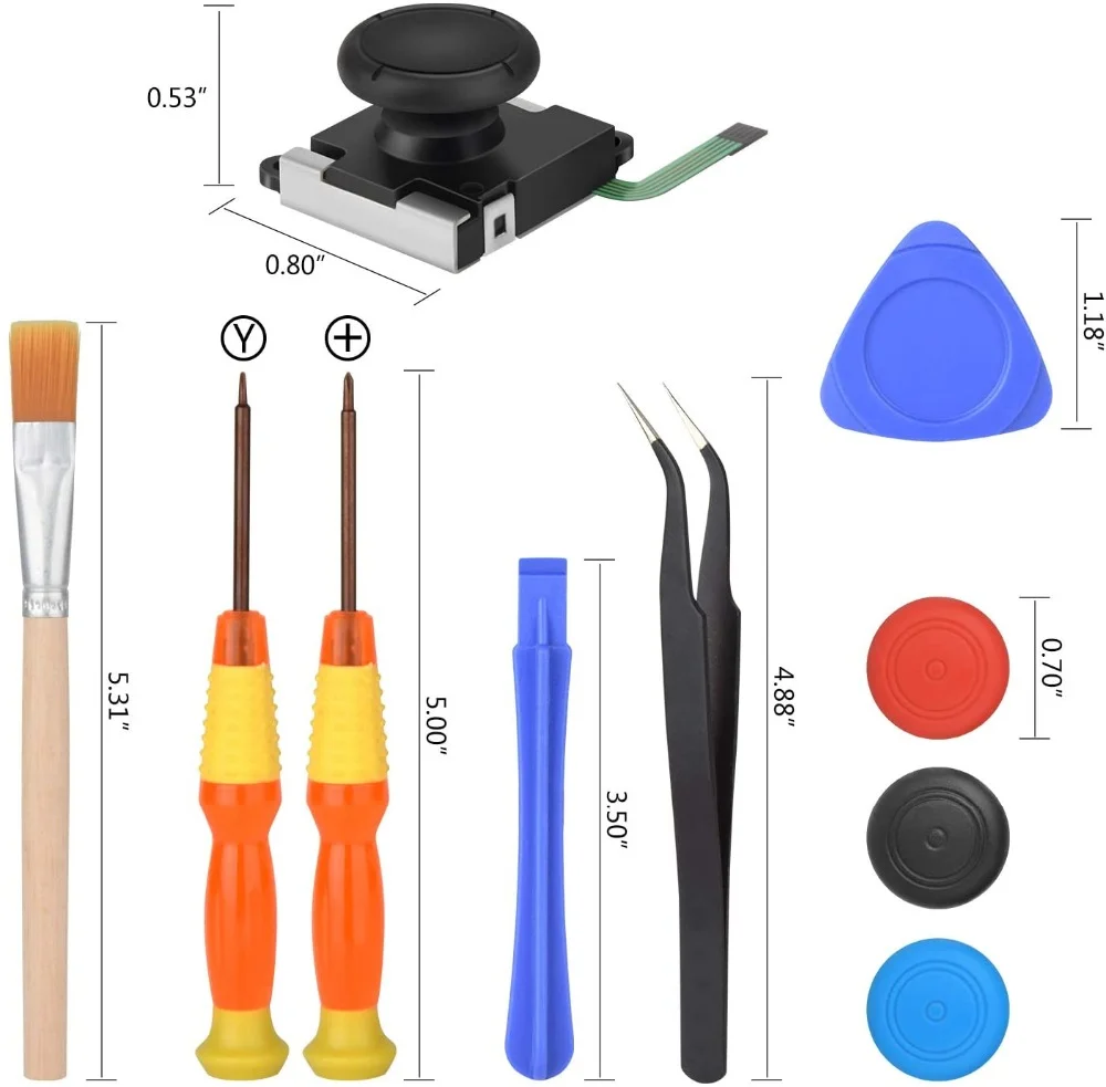 Joystick di ricambio per stick analogico di controllo Xbox One per accessori per parti di riparazione urti controller Xbox Series X/S  44