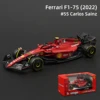 Bburago 1:43 Ferrari 2022 F1-75 #16 F1 Formula Car Die Cast Vehicles Collectible Model Racing Toys 3