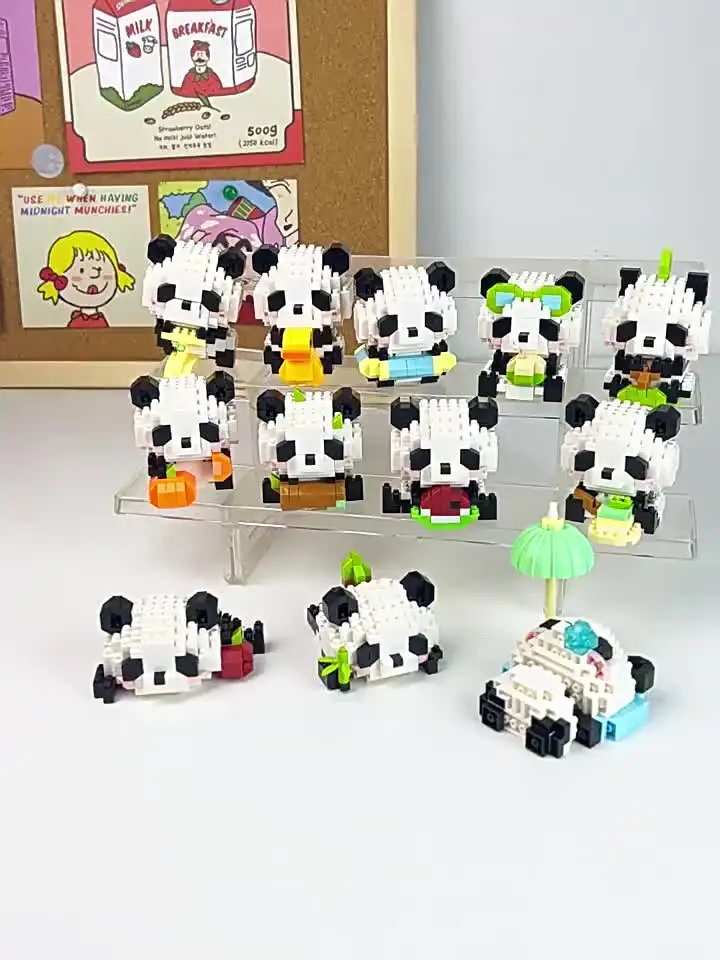 MINISO пластиковые строительные блоки 14+