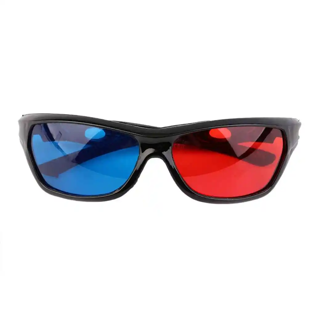 

3D Glasses Simple Television Eyeglass Red Blue Game Anaglyph Eyeglasses