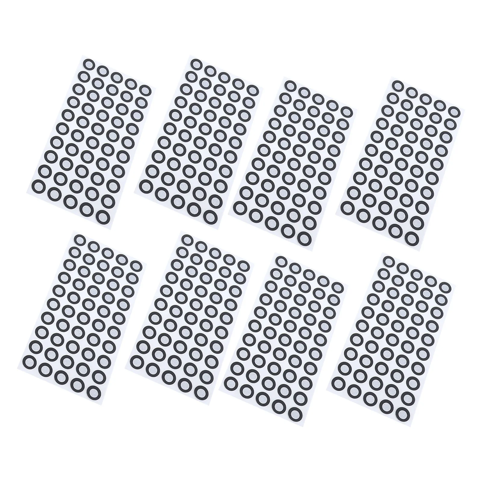 500 Pcs/10 Sheets 3D Scanning Marker 6mm ID 10mm OD Reference Point ...