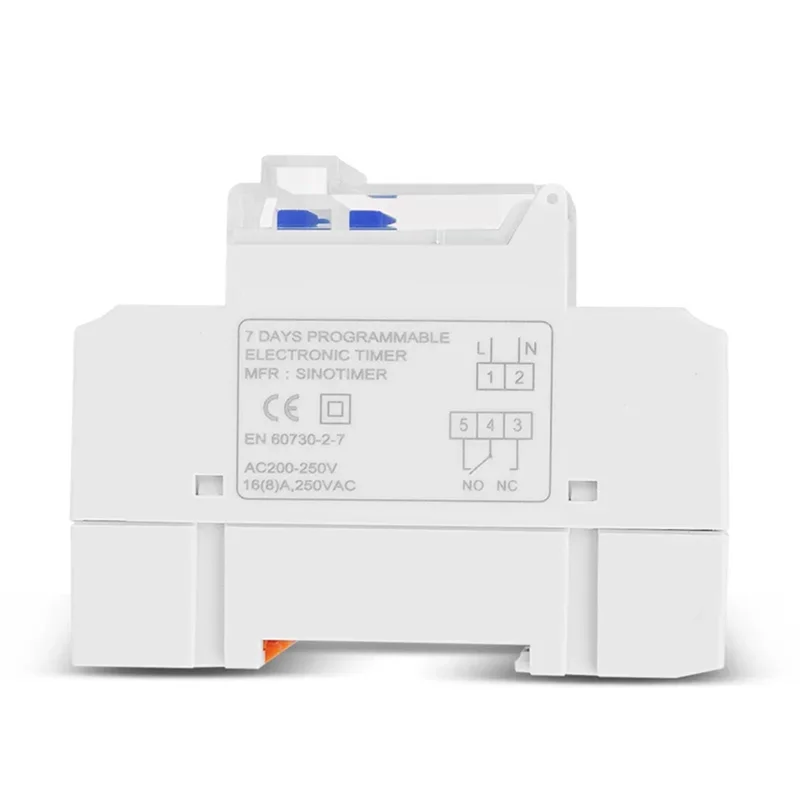A98Z Programmable Digital Time Switch Relay Timer Control AC 220V 16A Din Rail Mount TM919A Timer Switch