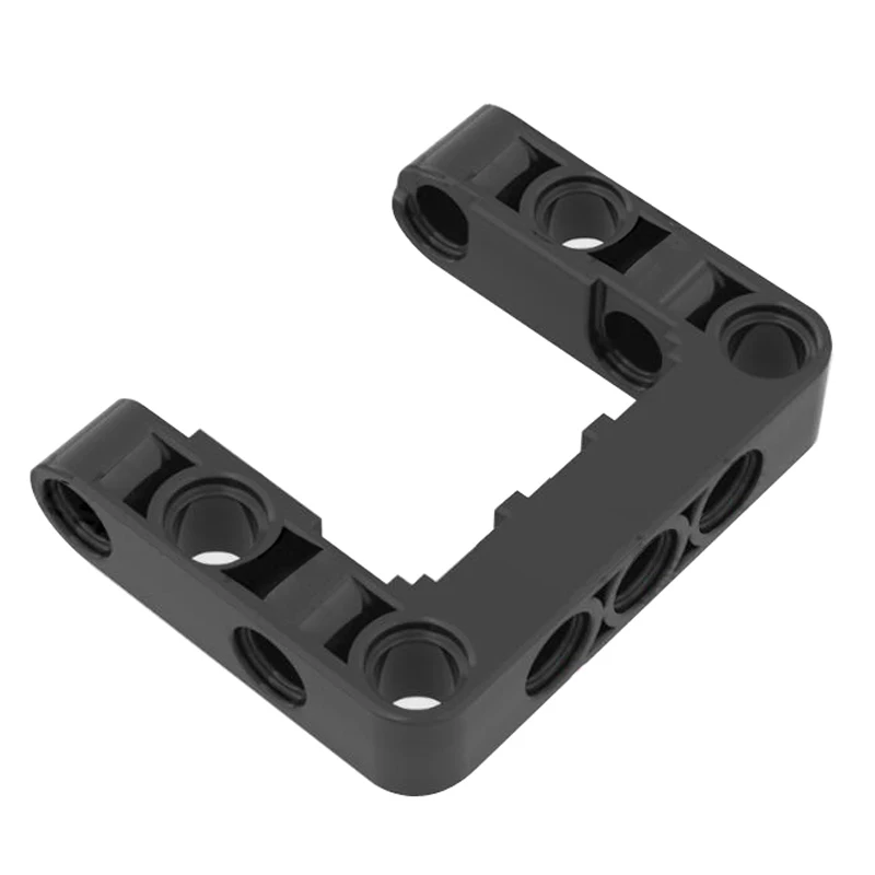 Technical 5x4 Liftarm Pin Perpendicular Connector Building Block MOC Brick Part Toys For Professional 6pcs/Set building blocks construction blocks