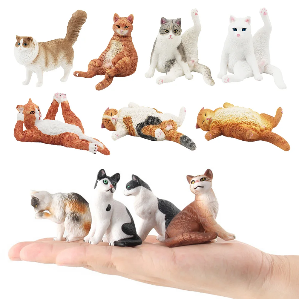 Cute Simulation Animal Statue - Craft Collection Desk Ornament and Early Education Gift