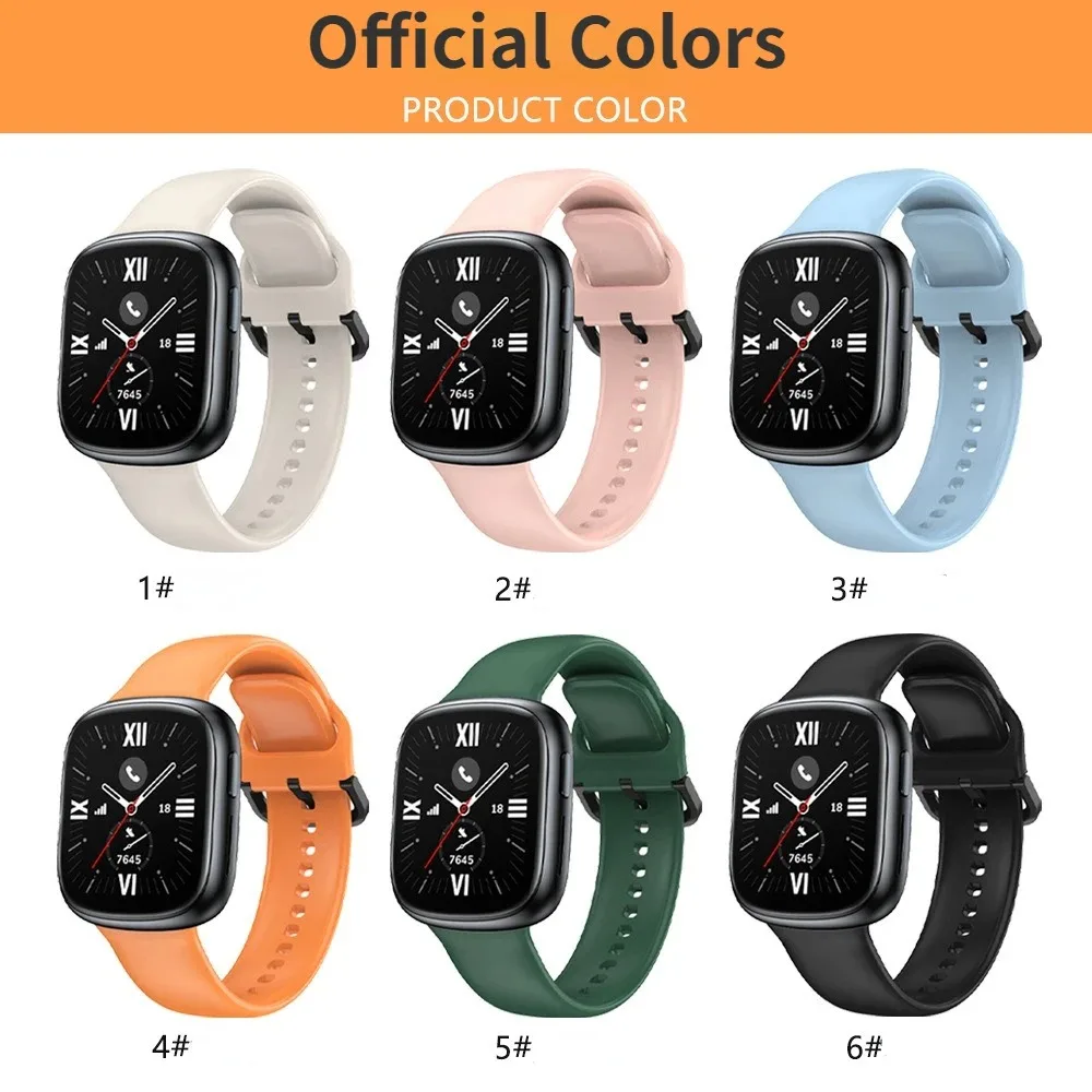 Comfortable and Breathable Soft Silicone Wristband Replacement - Premium Strap Accessory