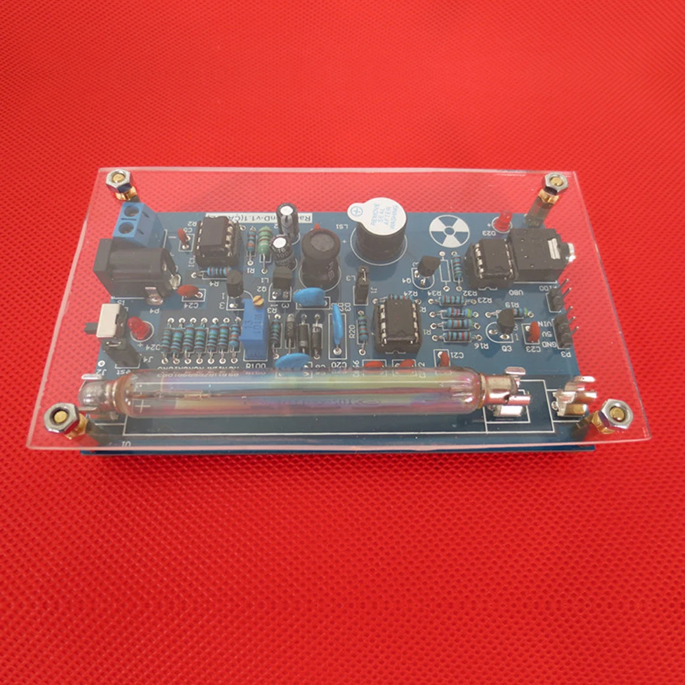 DIY Geiger Counter Parts Kit Module Nuclear Radiation Detector Alarm Function Support Computer Data Acquisition EMF Meter Plate