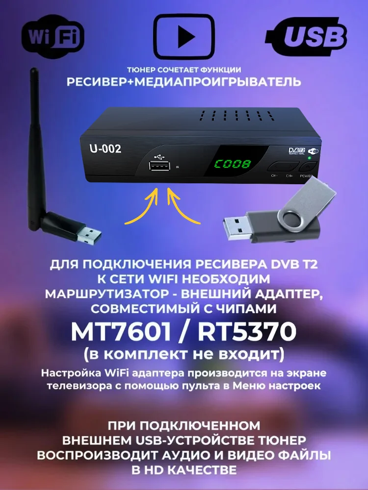 DVB-T2 Digital TV Recevier HD 1080P TV Tuner 7Days Free EPG PVR USB 2in1 Remote Control T2 Box for Europe satellite tv receiver,tv tuner,digital tv converter box