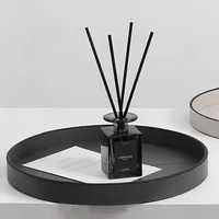 Modern Leather Storage Tray Geometric Circular Decoration Table Jewelry Organizer Bedroom Cosmetics Container Home Decoration 1