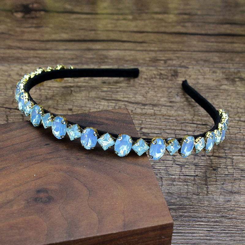 handmade sparkly crystals hairbands diamante hair jewelry rhinestone headbands for fashion women girls jewelry accessories,hair accessory