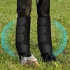2PCS Horse legging boots anti-collision equestrian horse racing equipment diving material soft and shock absorption 1