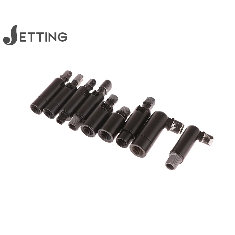 LED Lamp Parts Universal Head Metal Rocker Steering Pipe Bracket M8 M10 Tooth for DIY Spotlight M8 Flexible Tube lamp holder,lamp bulb holder,lamp base,led lamp base