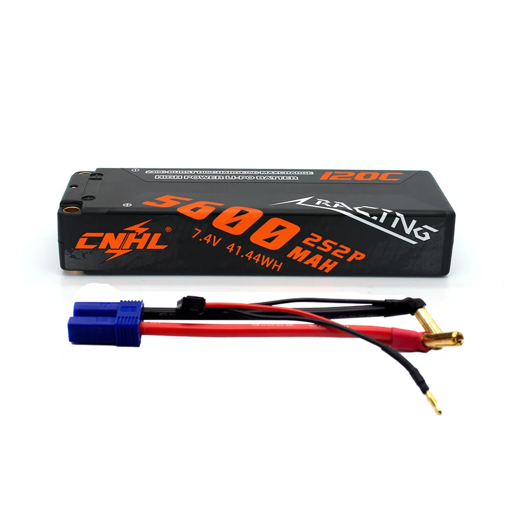2PCS CNHL 2S Shorty Lipo Battery 7.4V 4900mAh 120C HardCase With Deans T  Plug For RC Drift Car Truck Tank Vehicle Truggy Buggy - AliExpress