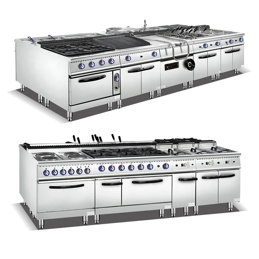 Industrial 2-Burner Gas Stove for Hotel Fast Food Restaurant & Commercial Kitchen Kitchen Machines
