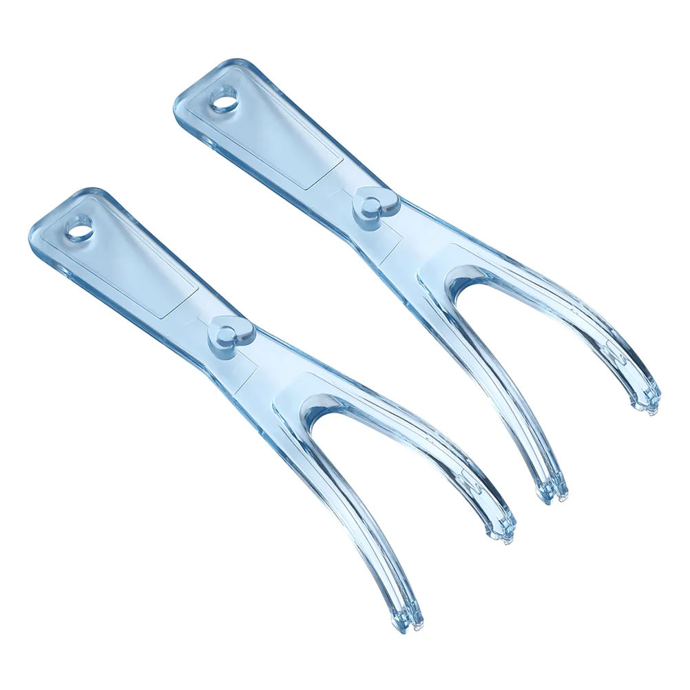 

Dental Floss Holder Aid Oral Picks Teeth Care Interdental Durable Teeth Cleaning Breath Fresh Oral Care Plastic Threader