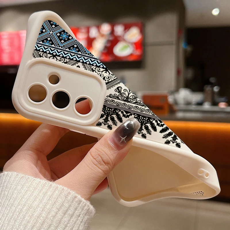 Vintage Patterns Phone Case - Timeless Design with Enhanced Protection