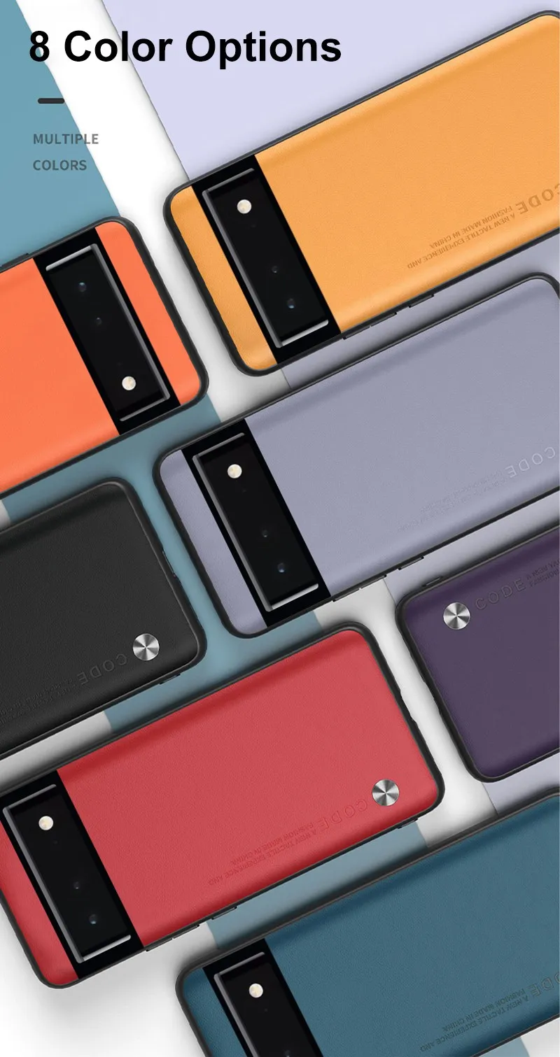 Luxury Soft Vegan Leather Grain Slim Protective Back Cover Case