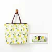 Hand-Carrying Oxford Cloth Shopping Bag Can Make Logo600d Waterproof and Foldable Portable Advertising Oxford Fabric Bag 2