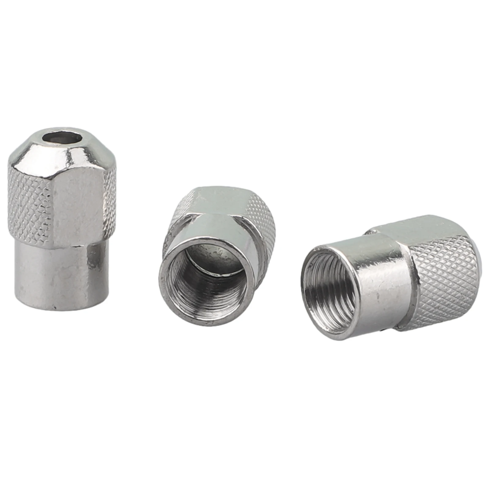 

Grinder Chuck Nuts Garden Home 3pcs Easy To Install Save Time Zinc Alloy For 8*0.75mm Electric Grinder Brand New