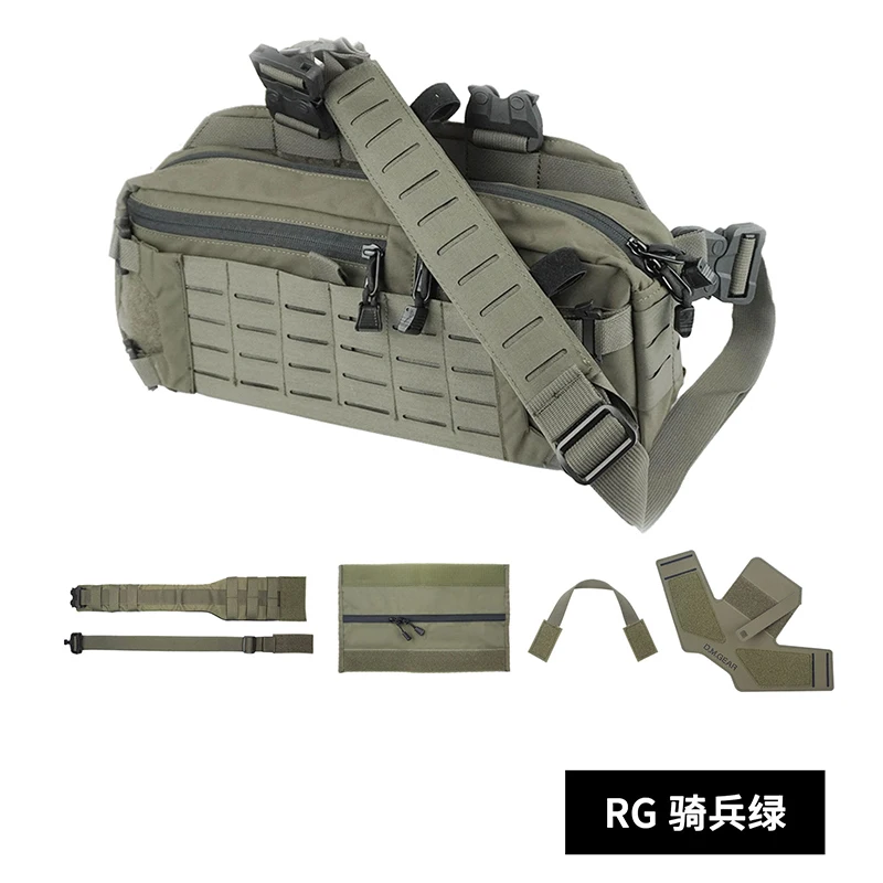 DM 421X Multi functional Shoulder Bag Top Matching Chest Hanging Shoulder Bag Combination