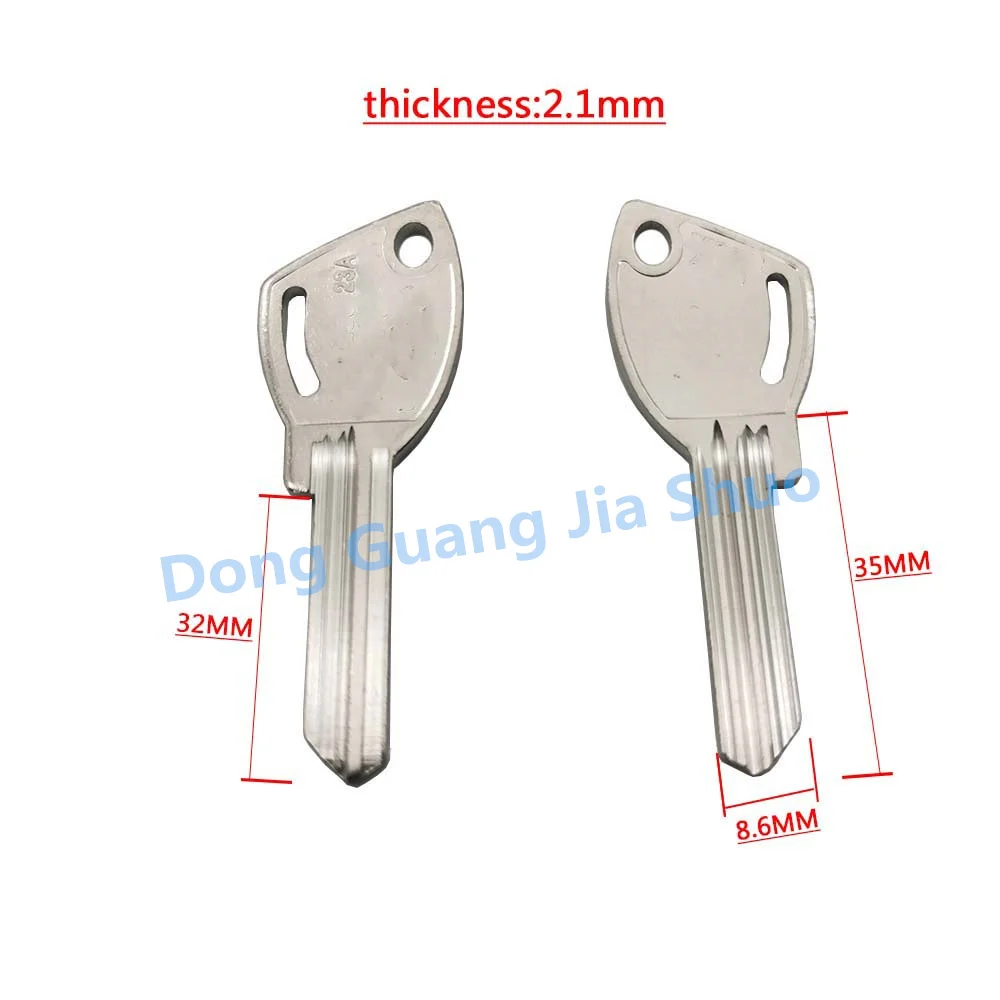 5pcs 23B Everyday Key Blanks is Applicable to Lockwood Australia Key Blank Imported Lock Multi Slot Embryo