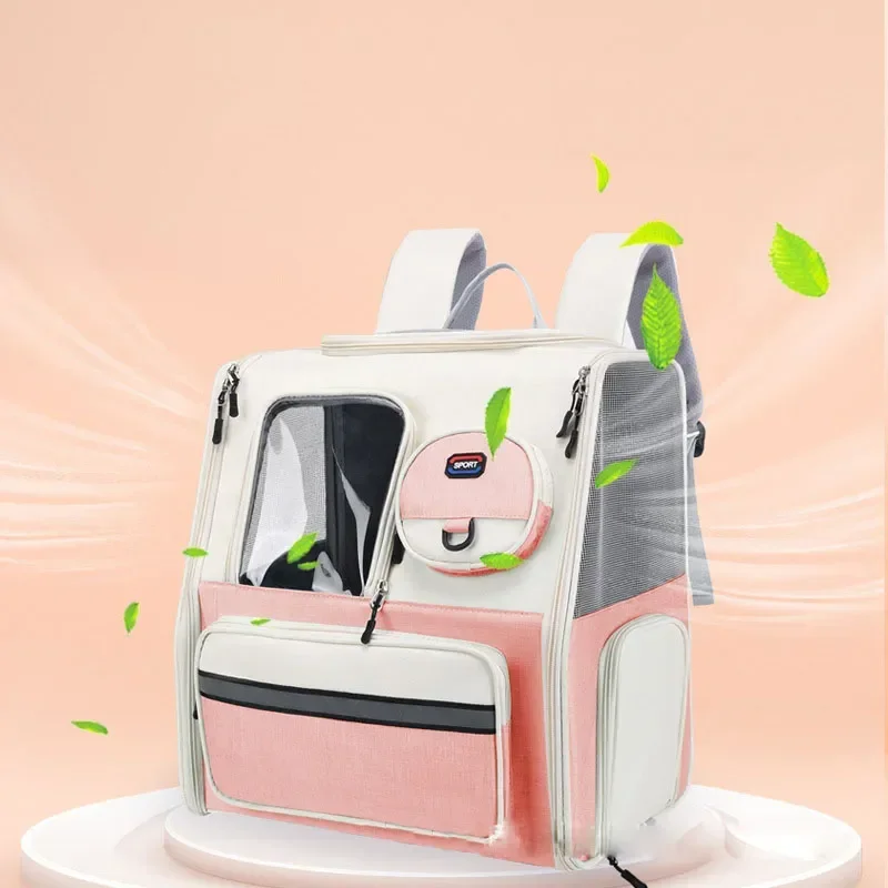 High Quality Carrying Cat Travel Backpack Portable Transport Trolley Bag Breathable Space Capsule Pet Trolley Carrier For Dog