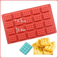 DIY Round Waffle and Chocolate Silicone Mold (D)