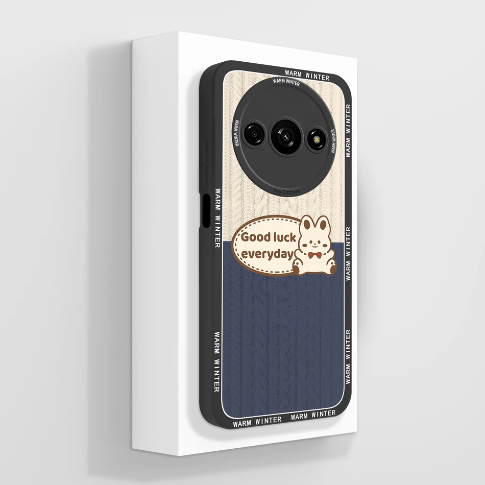 Panda Design Full Coverage Shockproof Liquid Silicone Bumper Case - Soft & Smooth Back Cover