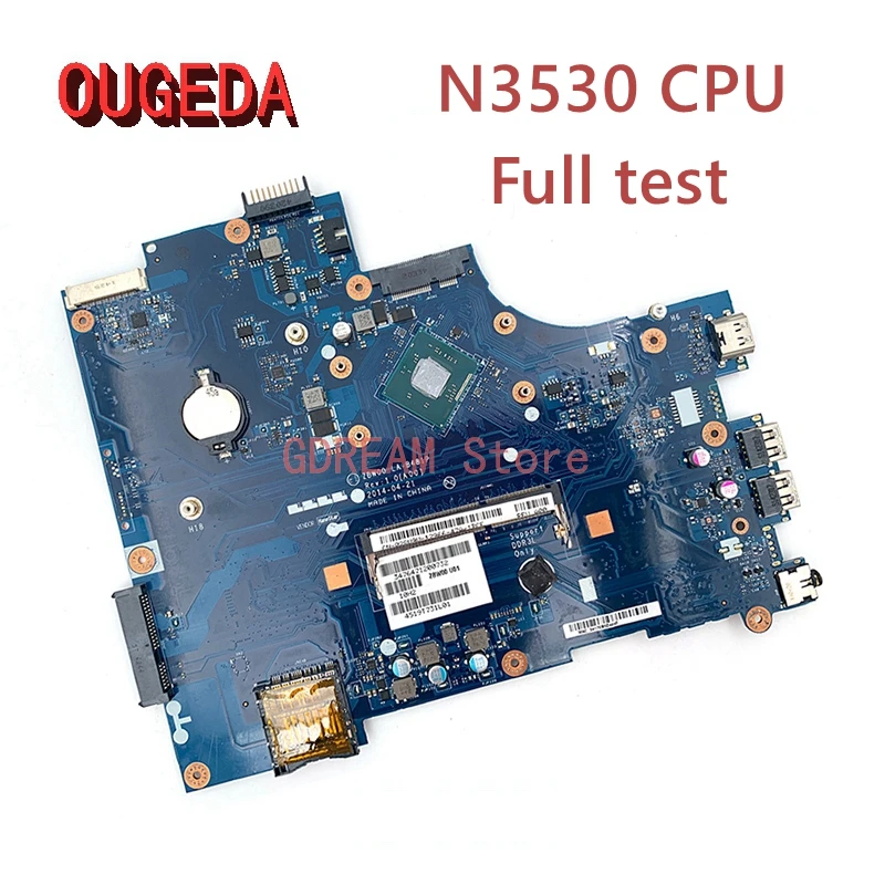 

Материнская плата OUGEDA CN-0Y3PXH 0Y3PXH ZBW00 для ноутбука Dell inspiron 15 3531, материнская плата N3530 для процессора DDR3, протестирована полностью