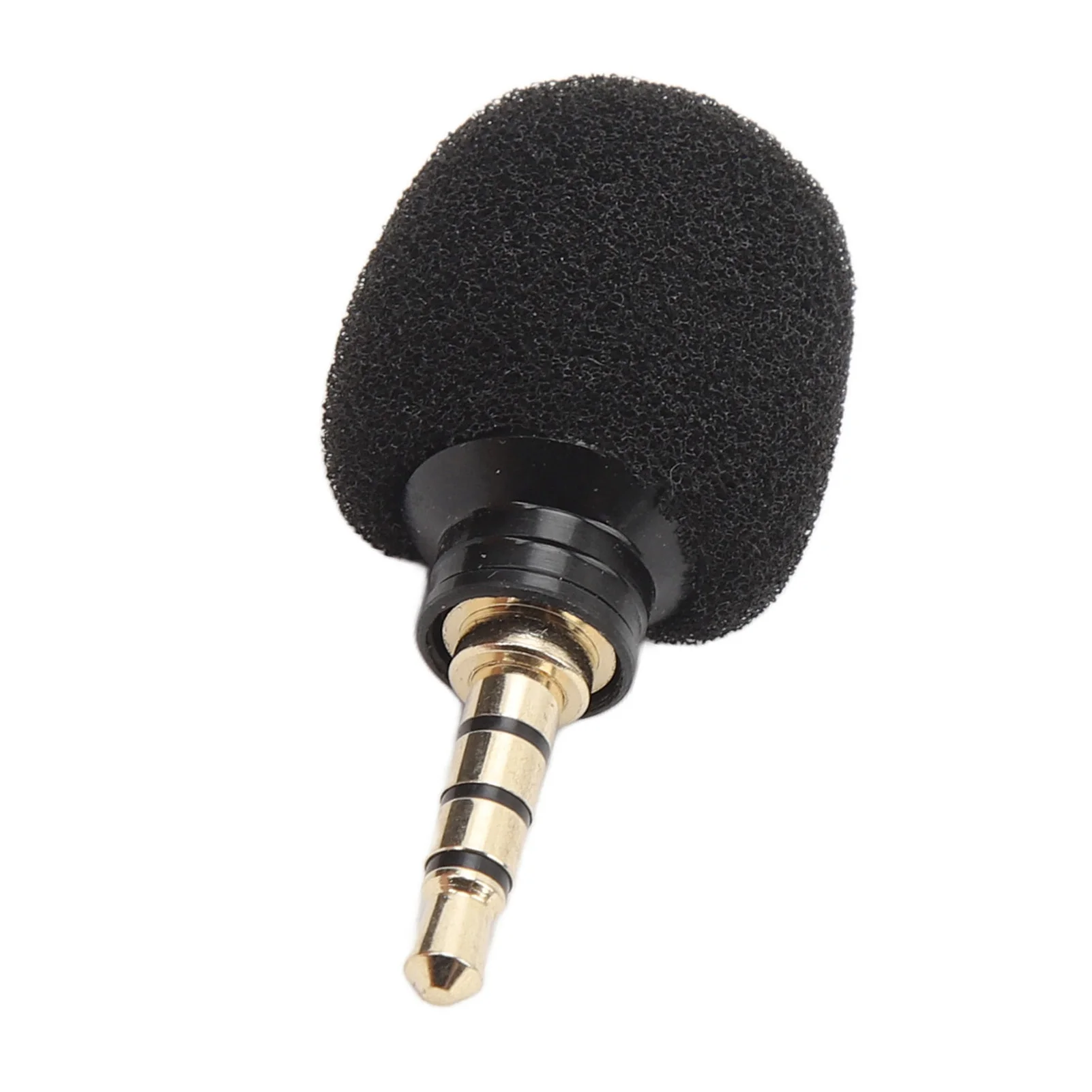 고감도 방풍 스폰지 미니 마이크, 소음 감소 칩, 비디오 녹화용 카메라용, 3.5mm