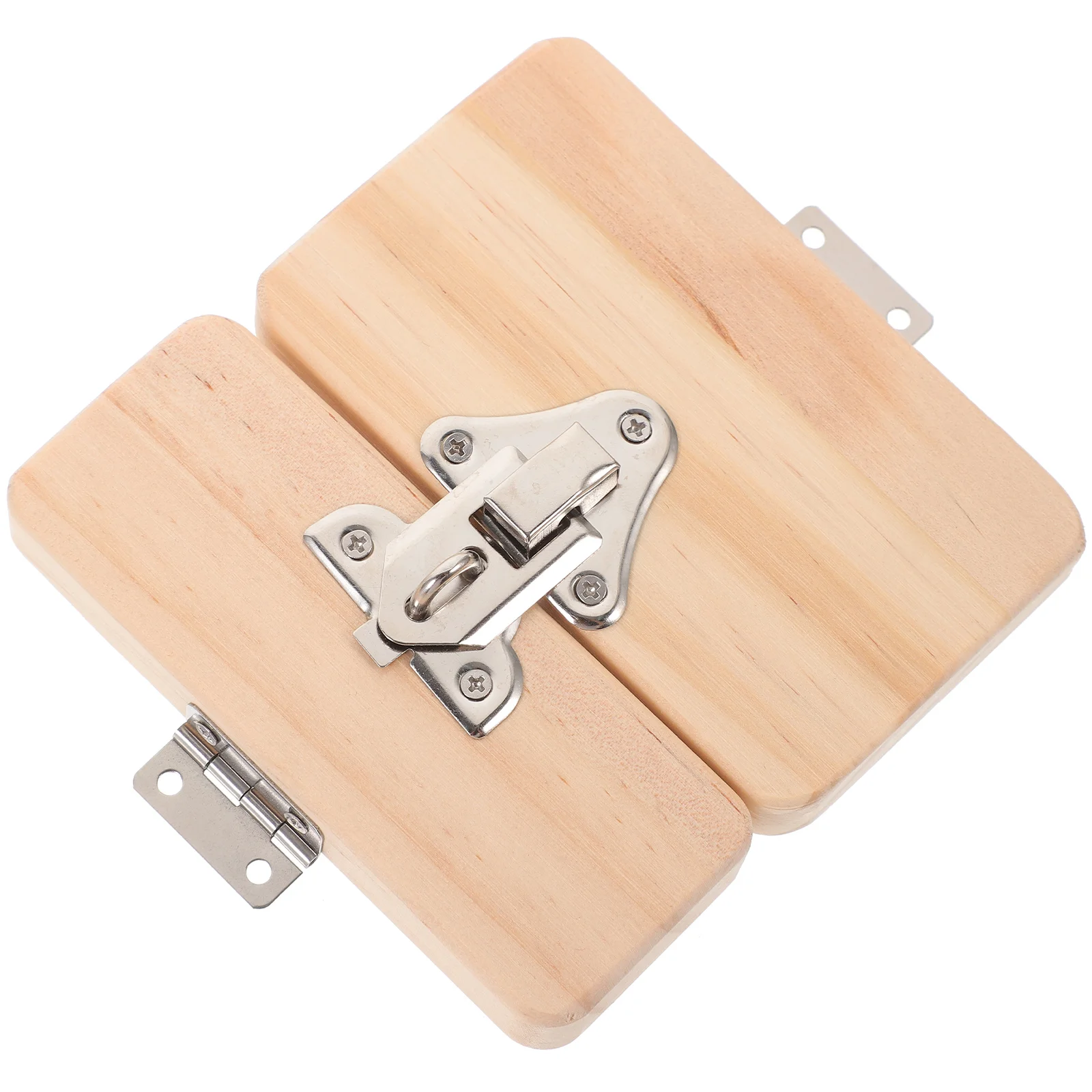 

Toy Busy Board Door Lock Wooden Parts Latch Plaything DIY Accessories Funny Kids Developmental Activity Sensory Toddler