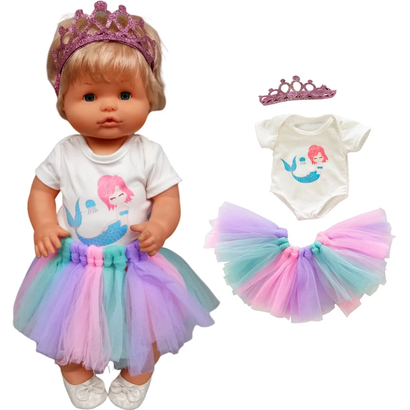 40cm Baby Doll Clothes Color Jackets 16 Inch Nenuco Doll Coat Children Gift Toys Outfits